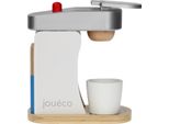 JouéCo Accessori Cucina Giocattolo In Legno, Articolo JouéCo:Macchina Da Caffè Con Accessori
