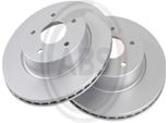 2X Disco Freno A.B.S. 18460 Per Renault Koleos Ii (Hc_) Per Nissan Leaf (ZE1_)