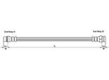 Tubo Freno 216Mm Metzger Per CitroËN Berlingo Multispace