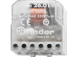 Interruttore A Impulso Finder 10 A, 230 V Ca, Incasso, 1 Contatto Di Chiusura