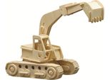 Pebaro | Kit In Legno Per Bambini - Escavatore