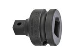 Hazet Schlag- Maschinenschrauber-Adapter 9007S Vierkant Hohl 12,5 Mm (1/2") Vierkant Massiv 10 Mm (3/8""))"