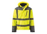 Holex Warnschutz Winterjacke, Gelb / Grau, Unisex-GrößE: L (091654 L)