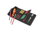 Wera Vde-Wechselklingen Mit Handhalter, Kraftform Kompakt Vde 16 Universal 1 Tool Finder, 16-Teilig (05006607001)