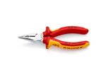 Knipex 08 26 145 Spitz-Kombizange Isoliert Mit Mehrkomponenten-HüLlen, Vde-GeprüFt Verchromt 145 Mm)
