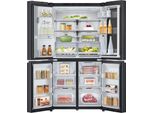 LG GMG960EVJE Multi-Door mit InstaView, Eis-, Crushed Ice- und Wasserspender