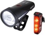 Sigma Set Aura 100 Lux USB Akku-Scheinwerfer Mit K~ & Blaze Link Schwarz/Rot