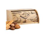 Ecosa Brotbox Mit Rolldeckel Aus Nachhaltigem Bambus Brotkasten