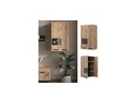 Vicco HäNgeschrank Amber Eiche Wotan 60 Cm Mit 2 TüRen