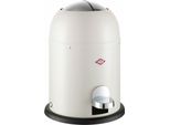 Wesco Mini Master Kosmetik-Treteimer, Abfalleimer, Mülleimer, Kosmetikeimer, Stahlblech, Sand Matt, 6 L, 180112-87