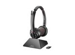 Poly Savi 8220 UC Stereo Headset On-Ear, Zertifiziert FüR Microsoft Teams