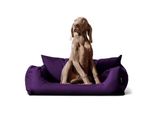 Tierlando NEMO Hundebett Hundesofa S M L Hundekorb Katzenbett 65 80 100cm lila 65 cm, 20 cm, 50 cm