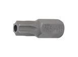 BGS Bit 4650, LäNge 30 Mm, Antrieb AußEnsechskant 10 Mm (3/8"), T-Profil (FüR Tx) Mit Bohrung T50 ; BGS Technic)