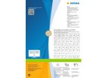 Etichette Premium A4, Carta Bianca 105X37 Mm Opaca 3200 Pz.