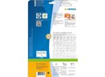 Herma 5057 Etichette Premium A4, Carta Bianca 105X42,3 Mm Opaca 350 Pz.