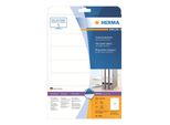 Herma 5090 Etichette Per Cartelle A4 Bianco 192X38 Mm Carta Opaca 175 Pz.