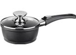 Berndes Vario Click Induction Casseruola Con Coperchio In Vetro, Pentola Di Cottura, Rivestimento Antiaderente, Alluminio Fuso, Nero, Ø 16 Cm, 031151