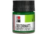 Vernice Acrilica Marabu "Decormatt"", Verde Oliva, 50 Ml, In Barattolo"