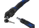 Abus Serratura A Cavo Corazzato Ivera Steel-O-Flex 7200 - Serratura A Cavo In Acciaio Con Armatura In Manicotti D'acciaio - Livello Di Sicurezza Abus 7 - 110 Cm