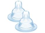 Mam Baby Tettarella A Collo Largo In Silicone Skinsoft (X) Da 6 Mesi - Porridge