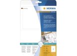 Etichetta Di Spedizione+Bollettino Di Consegna A4 Bianco 182X130 Mm Carta Opaca 25 Pz.