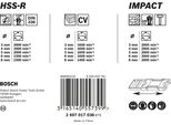 Bosch 2607017038 Bosch X-Pro Line CYL-1 Bohrer-Set