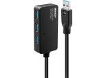 Lindy 43159 Usb 3.0 AktivverläNgerungs-Hub Pro 10M 4 Port 8M Segment