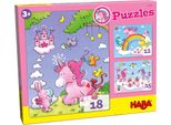 Haba - Puzzle Di Unicorno Con Glitter
