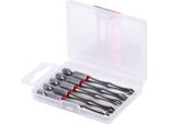 Ks Tools 1/4Torsionpower Bit, 75Mm, PH2, 5Er Pack, 918.3156