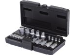 Ks Tools Set Di Chiavi Torx Da 1/4"+1/2"" 21 Pezzi - 911.4307"