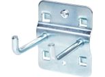 Ks Tools Portautensili Doppio Con Gancio Verticale Ø 6 Mm 50 Mm - 860.0817
