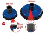 Ks Tools Set Di Smerigliatrici Per Mozzi A˜ 65 105 Mm 2 Pezzi 100.4035