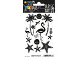 Herma Fashionline Classic Tattoo Black Beach