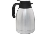 Caraffa Sottovuoto Hi In Acciaio Inox A Doppia Parete Con Funzionamento Automatico A Una Mano Da 1,5 Litri, Argento