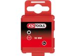 Ks Tools 1/4 Bit Tx, 50Mm, T15, Confezione Da 5, 911.2729