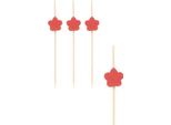 Papstar Spiedini Per Finger Food Fiore 100 Pezzi 1 Confezione