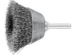 Pferd Tools Spazzola A Tazza Non Annodata In Filo D'acciaio Tbu Con Albero