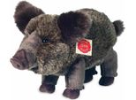 Teddy Hermann Wildschwein, Kuscheltier, Stofftier, PlüSchtier, Waldtier, Stehend, PlüSch, Braun, 30 Cm, 90831