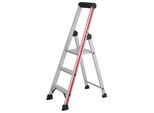 Hymer Stufenstehleiter Mit Plattform, Einseitig Begehbar 4026 - 3 Stufen