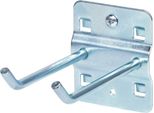 Ks Tools Portautensili Doppio Con Gancio Angolato Ø 6 Mm 75 Mm - 860.0814