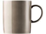 Thomas Sunny Day Becher Mit Henkel, Kaffeetasse, Porzellan, Greige / Grau Beige, SpüLmaschinenfest, 300 Ml, 15505