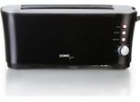 Tostapane 2 Fessure 1350W Nero Domo Do961T