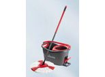 Set Di Mop Vileda Turbo Easy Wring & Clean Con Centrifuga E Pedale, Colore Grigio