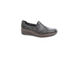 Rieker Scarpe Da Donna Mocassini Neri Casual, Numero Di Scarpe: 36 Eu
