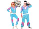 Tuta Anni '80 Costume Di Carnevale Da Uomo Taglia: S