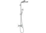 Hansgrohe Crometta S 240 Sistema Doccia Con Doccia A Pioggia E Doccetta, Cromo