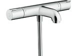 Hansgrohe Ecostat Thermostat De Baignoire 1001 Cl, Apparent, Saillie 182Mm, 2 Consommateurs, Chrome, 13201000, 13201000
