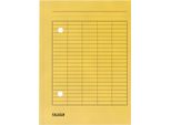 Falken 80004203 Cartella - A4, Giallo, Cartoncino Manila, 250 G/Mq