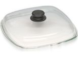 Coperchio In Vetro Quadrato 28*28Cm