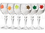 Set Di 6 Pennarelli Per Vetro Qualy Leaf My Glass Leaves